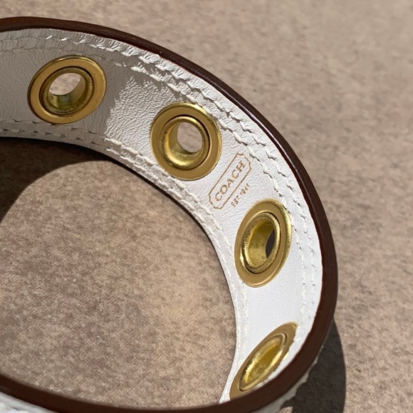 Coach Leather Grommet Bracelet - Picture 3 of 4